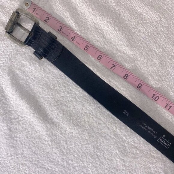 Levi’s Black Leather Belt - Picture 12 of 16